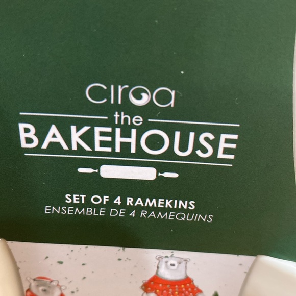 NWOT.  Circa the Bakehouse, set of 4, ceramic ramekins. - Picture 3 of 9